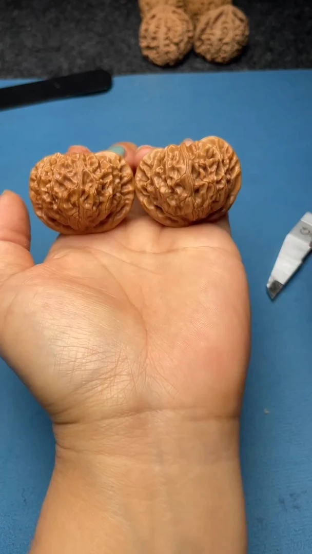 文玩核桃把件a87宫灯42尺