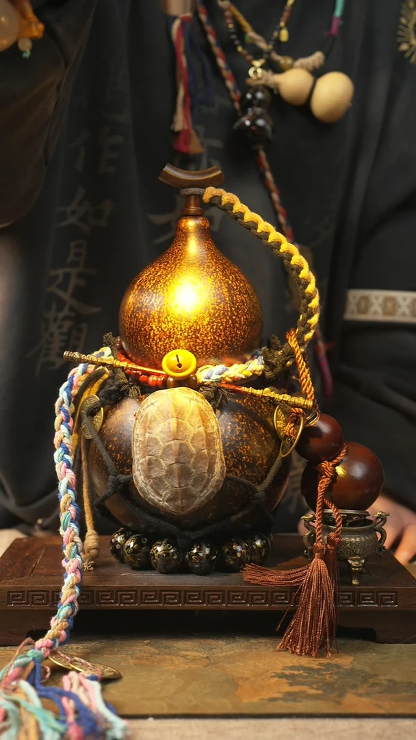 203大漆一物一拍记葫堂出品【不带手串】