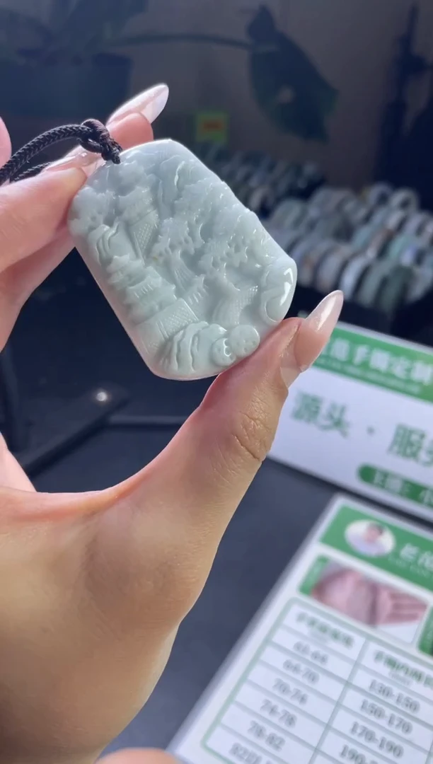 【闪购商品】翡翠颈饰未镶嵌GD030403A01多样性发一