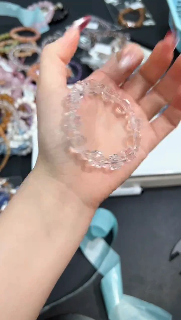 【闪购商品】水晶手串未镶嵌18s多样性发其一/1条默认微瑕