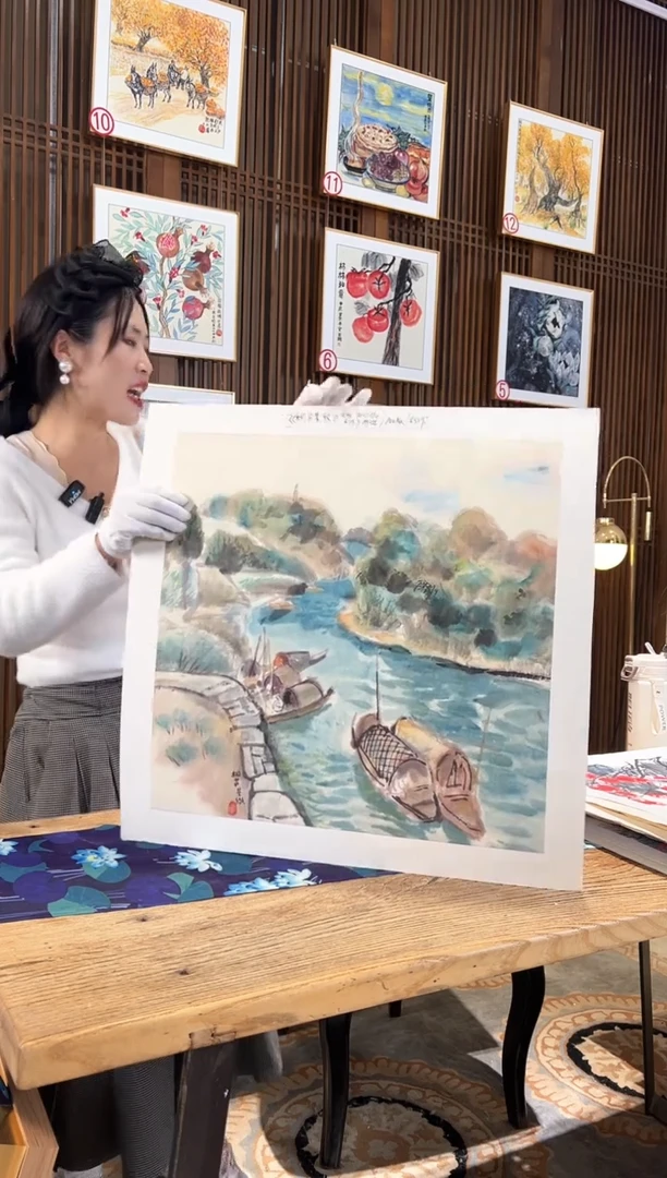 版画耿玉琨名章限量版画S