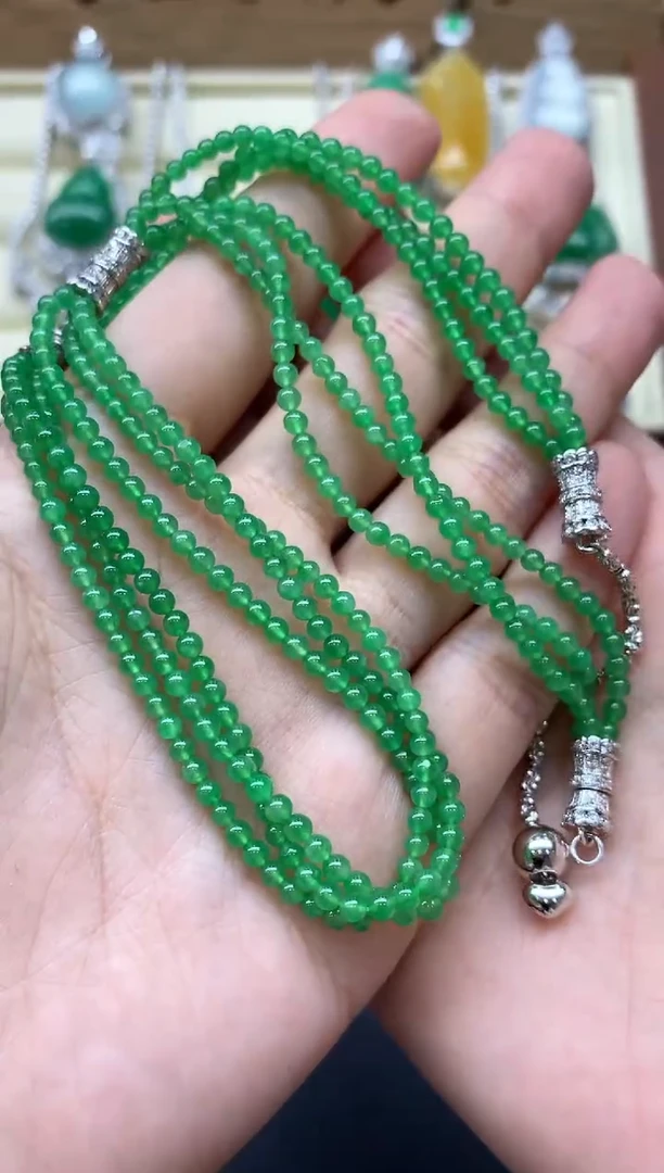 翡翠未镶嵌颈饰724-中国好珍宝