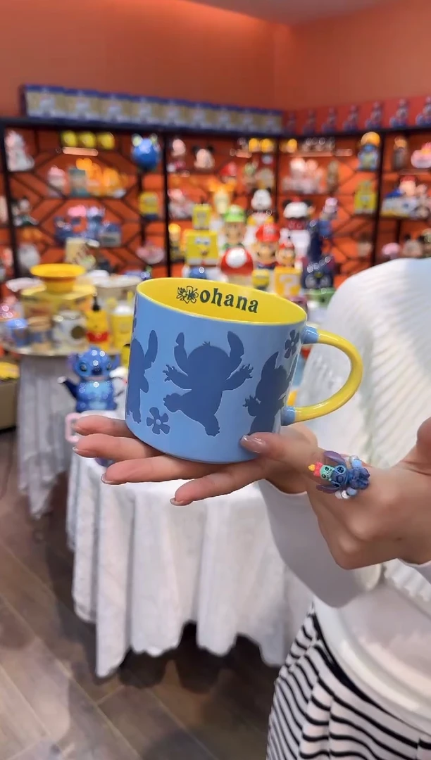 瓷片@@陶瓷杯史迪仔杯子