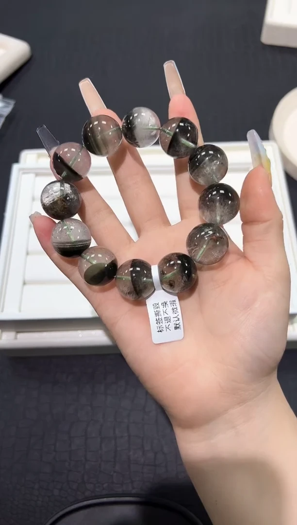 水晶手串未镶嵌68e多样性发其一【1条】默认微瑕