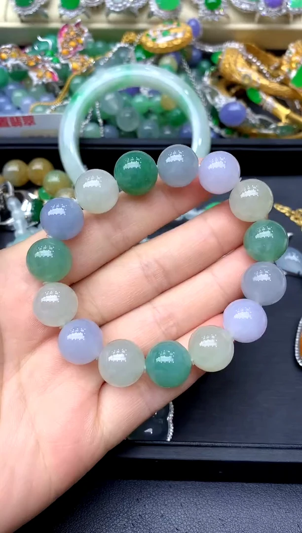 未镶嵌手链翡翠564-中国好珍宝