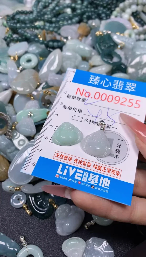 【闪购商品】翡翠颈饰未镶嵌含绳0009255