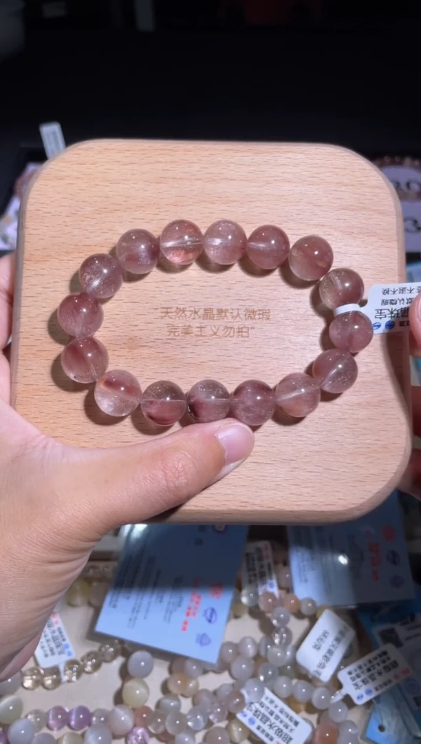 水晶手链未镶嵌33 号多样性发货一L 13+
