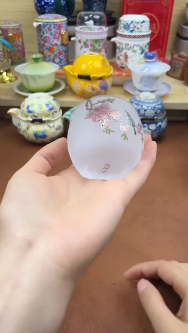 陶陶瓷茶具摆件旅行套组
