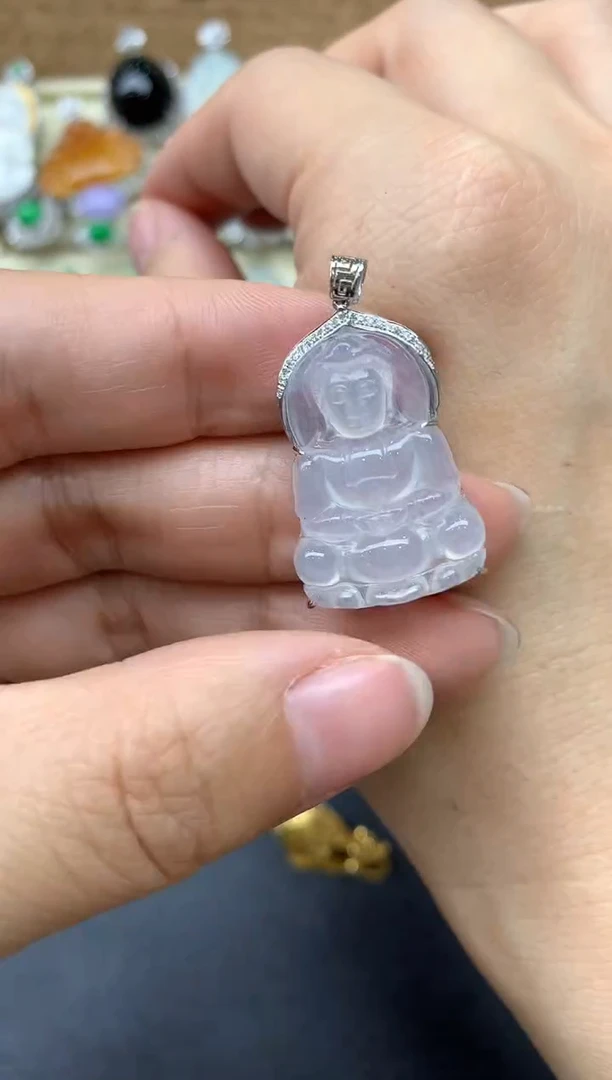 【闪购商品】翡翠颈饰18K金镶嵌147-中国好珍宝