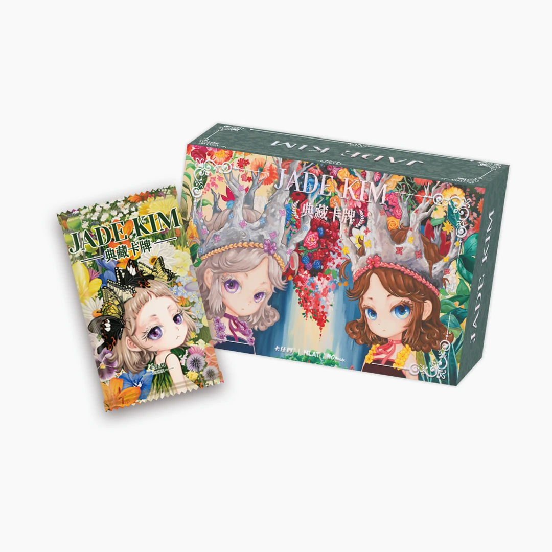 【玩法】卡仕界  JADE KIM 典藏式卡牌 第一弹 收藏卡牌盲盒