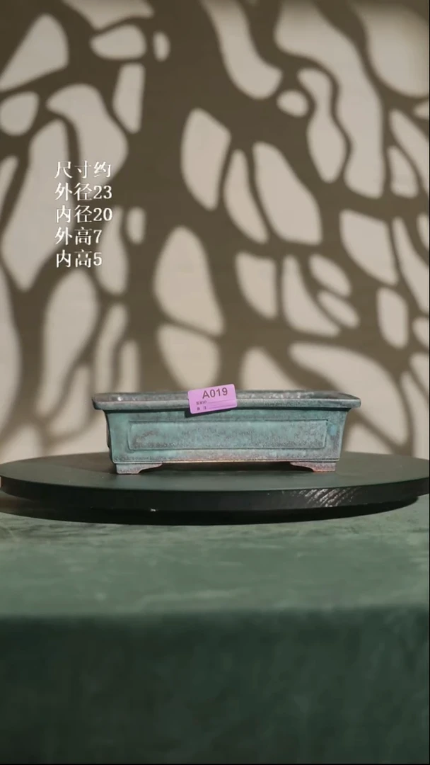 019   9寸四面开窗长方盆