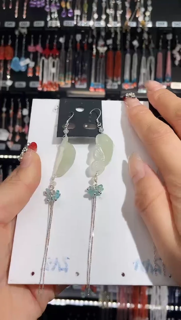 【闪购商品】紫晶耳饰银S925镶嵌 JOJO