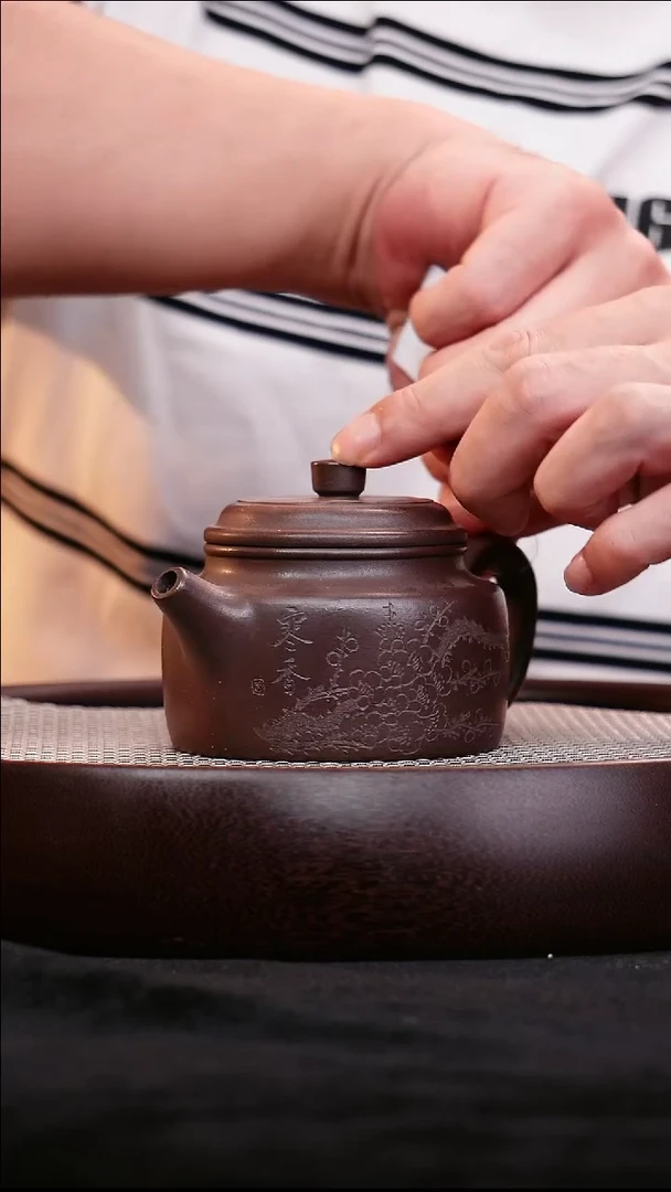 茶壶紫砂宜兴紫砂壶德中