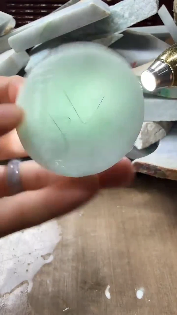 裸石翡翠天然翡翠A货花628