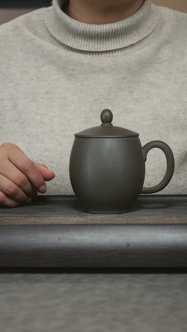 【闪购商品】紫砂茶杯龙背青龙蛋