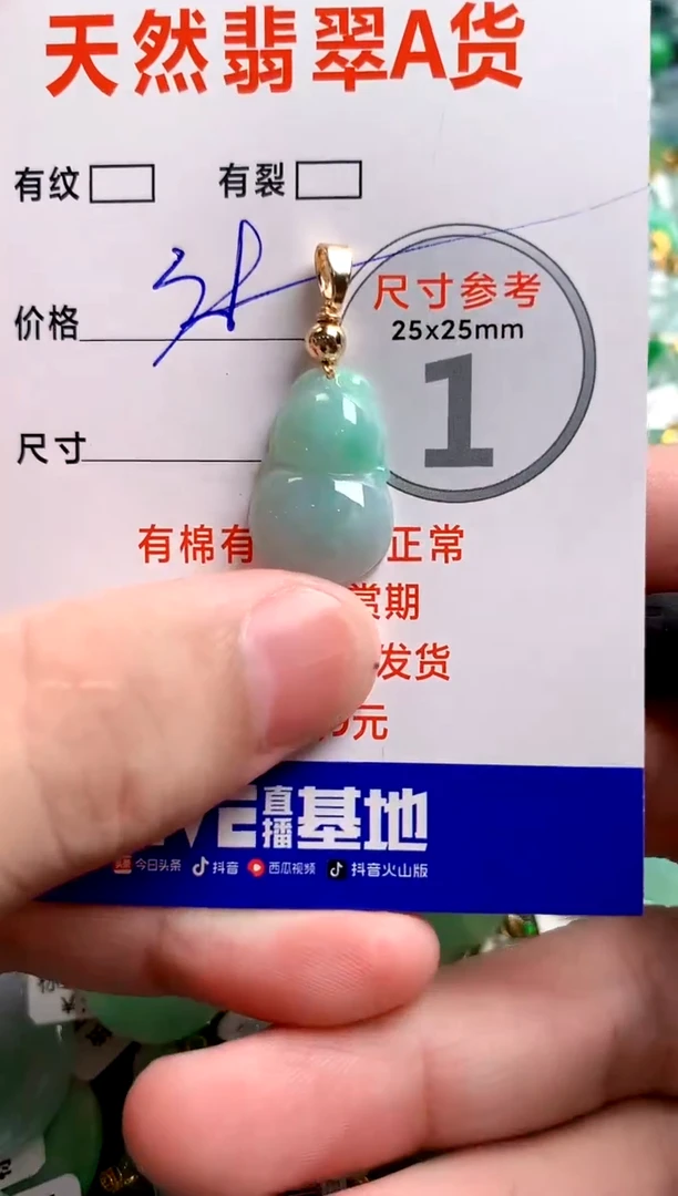 翡翠未镶嵌颈饰24000080
