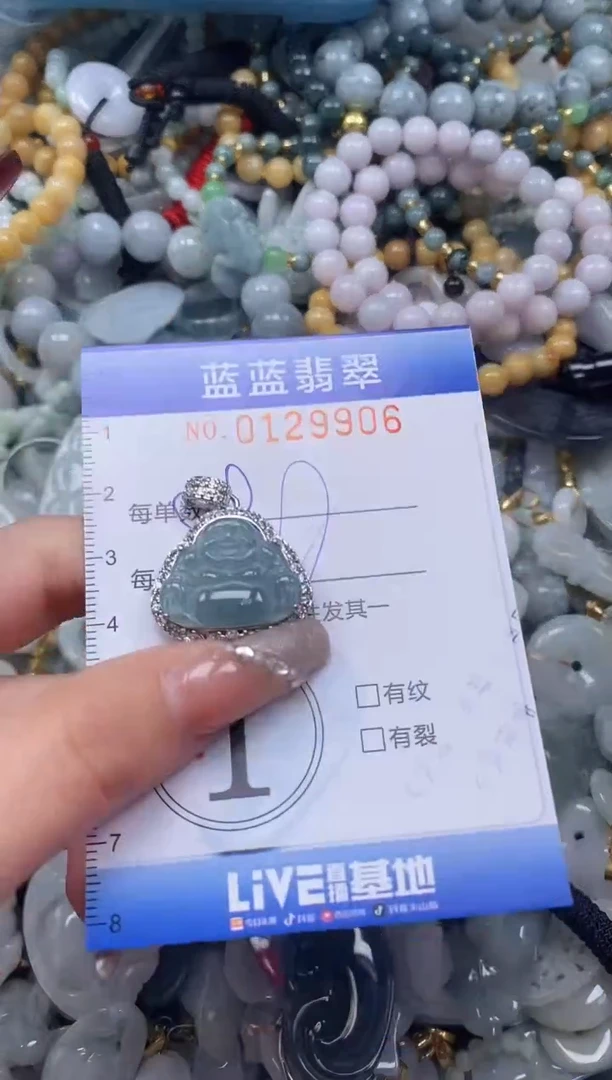 【闪购商品】翡翠颈饰未镶嵌闪购0129906