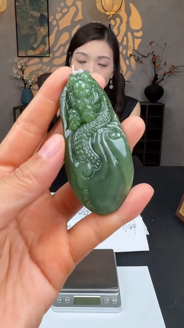 和田玉未镶嵌吊坠(不含链)天工玉文化和田玉106