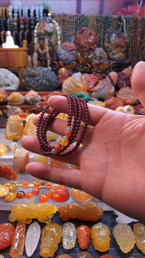 未镶嵌手串石英岩玉金丝玉手串