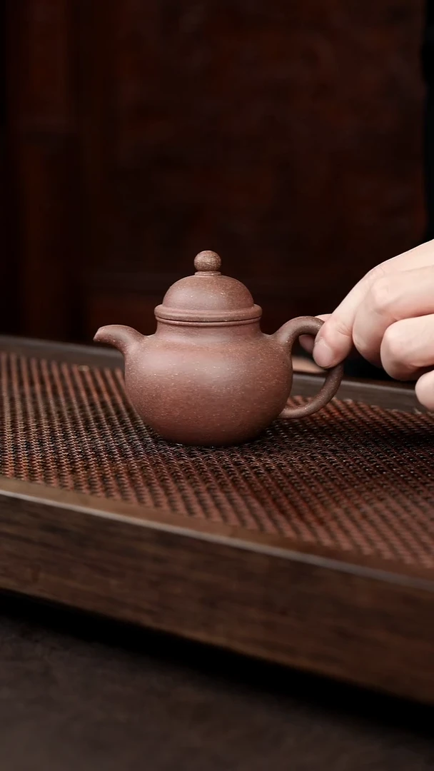 茶壶紫砂岩中泥掇球