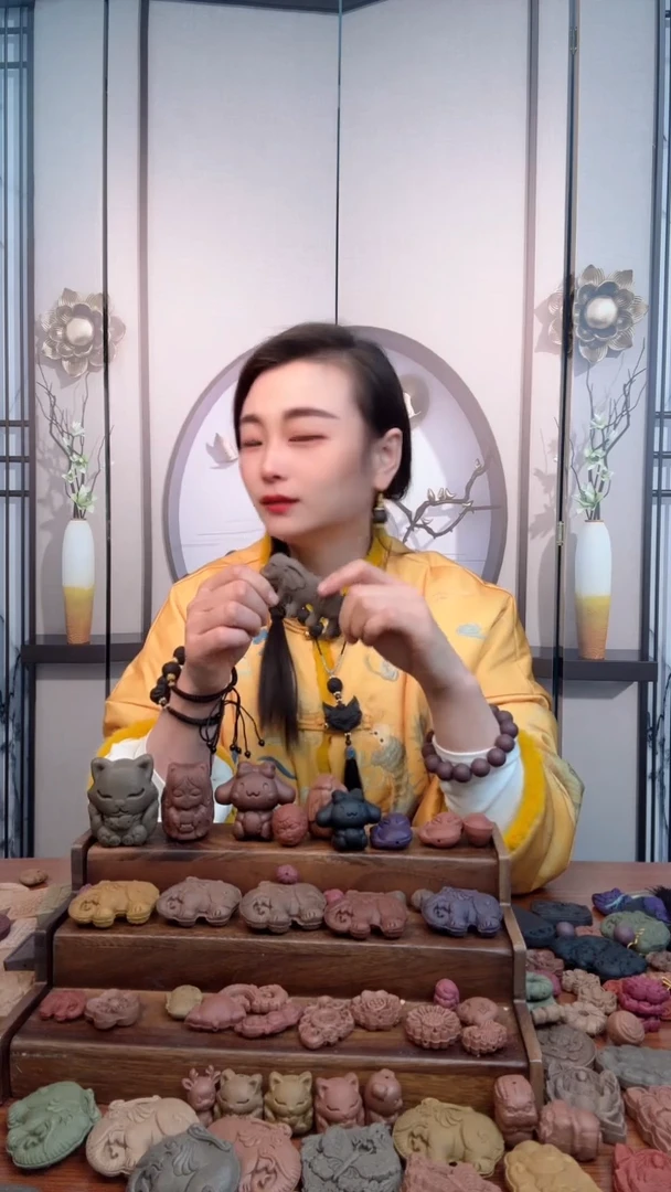 【闪购商品】泥塑生姜大象梳子瑕疵品