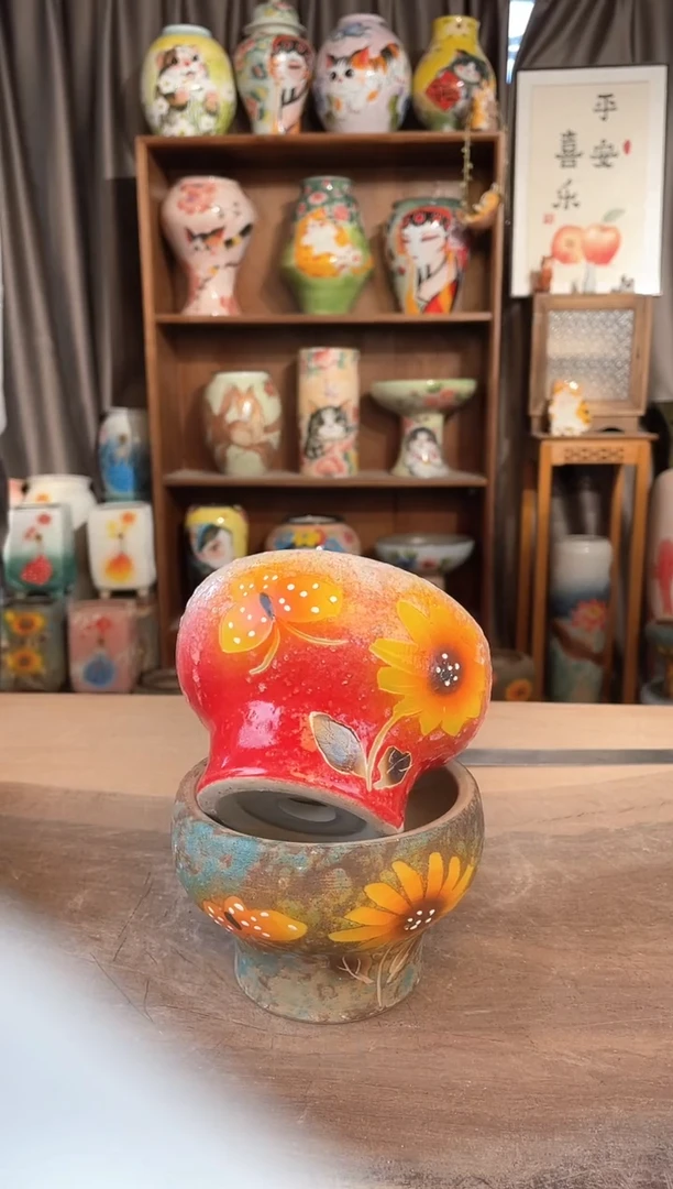 摆件4-311口10高8-9   2个