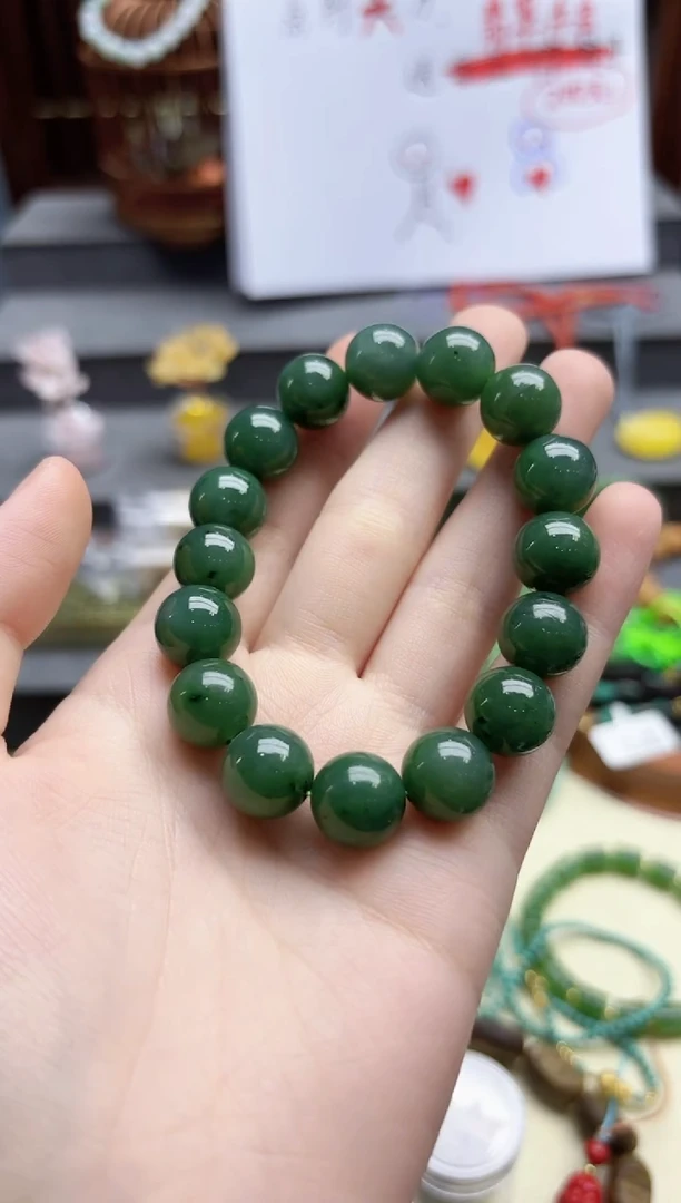 未镶嵌和田玉挂件和田玉手串12mmZD