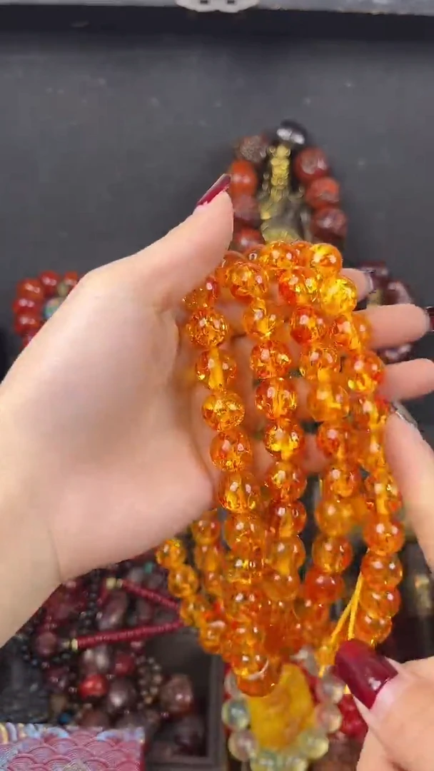 【闪购商品】琥珀手链未镶嵌项链