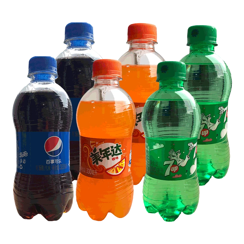 新日期百事可乐300mL*12瓶1瓶碳酸汽水小瓶装饮料饮品小可乐饮品