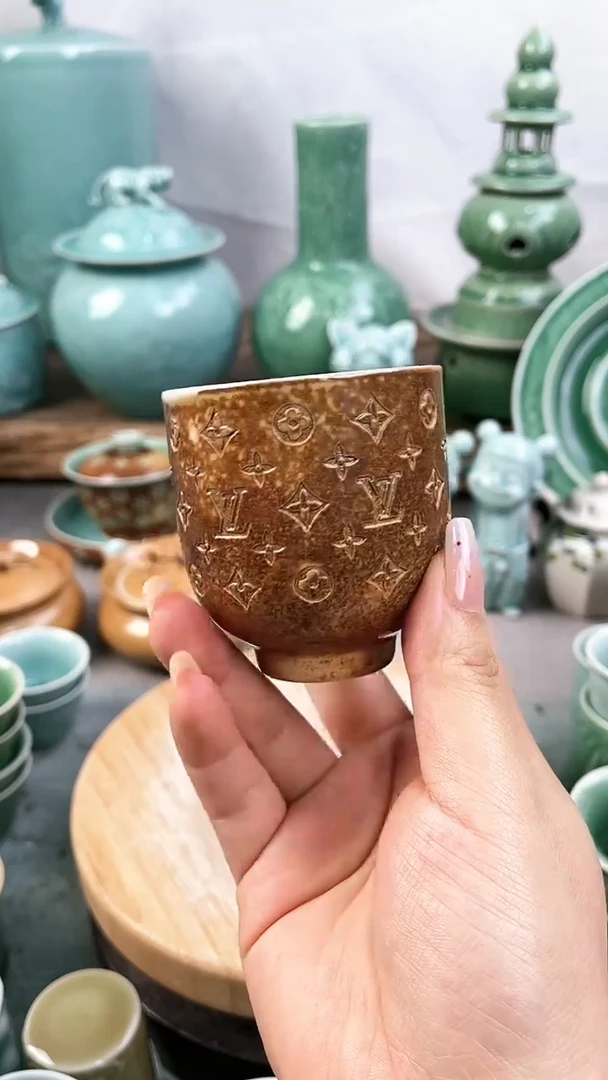 特价福利 微瑕 慧仙青瓷