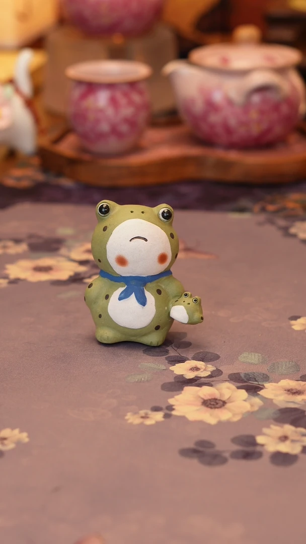 【闪购商品】青蛙茶宠······