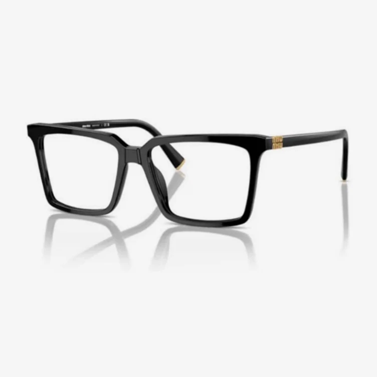 全新未使用 MIU MIU/缪缪 复古方框百搭平光镜近视镜架