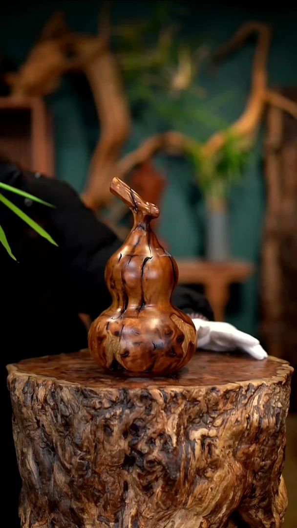 木雷击枣木葫芦