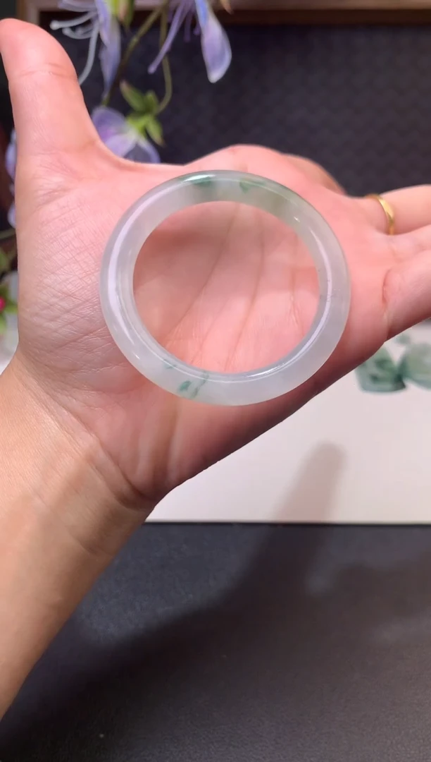 未镶嵌定制翡翠毛货40.5*7.1*5.6