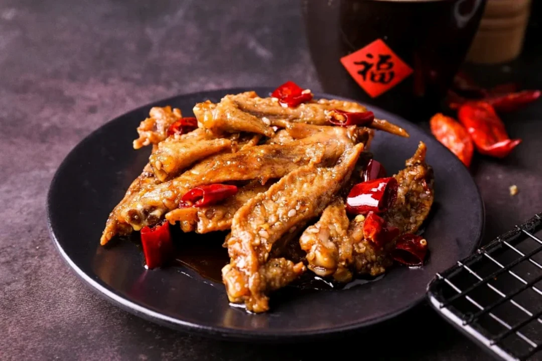 【灯城肖妹】香辣鸡翅尖85g 休闲零食 下酒神器 开袋即食