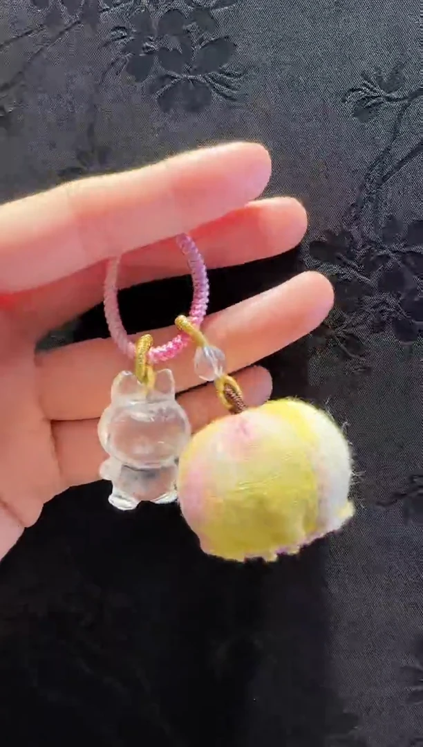 未镶嵌手绳水晶拉布布款