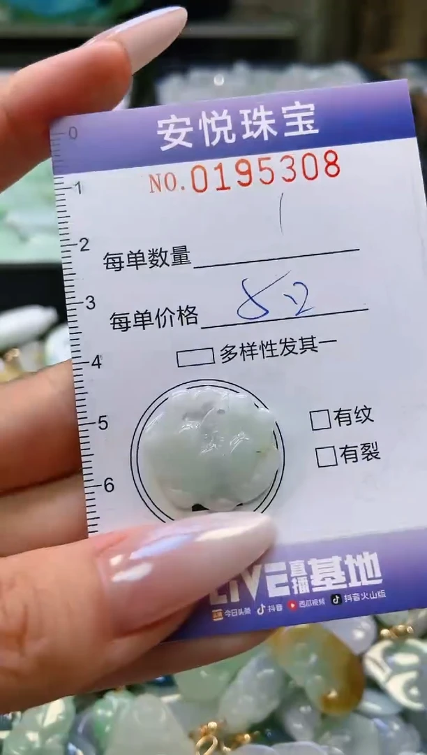 翡翠未镶嵌颈饰闪购0195308