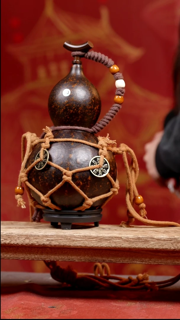 53号纯手工制作天然大漆真葫芦