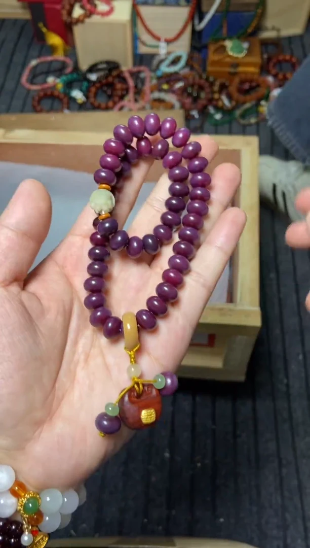 木精品手串福利紫