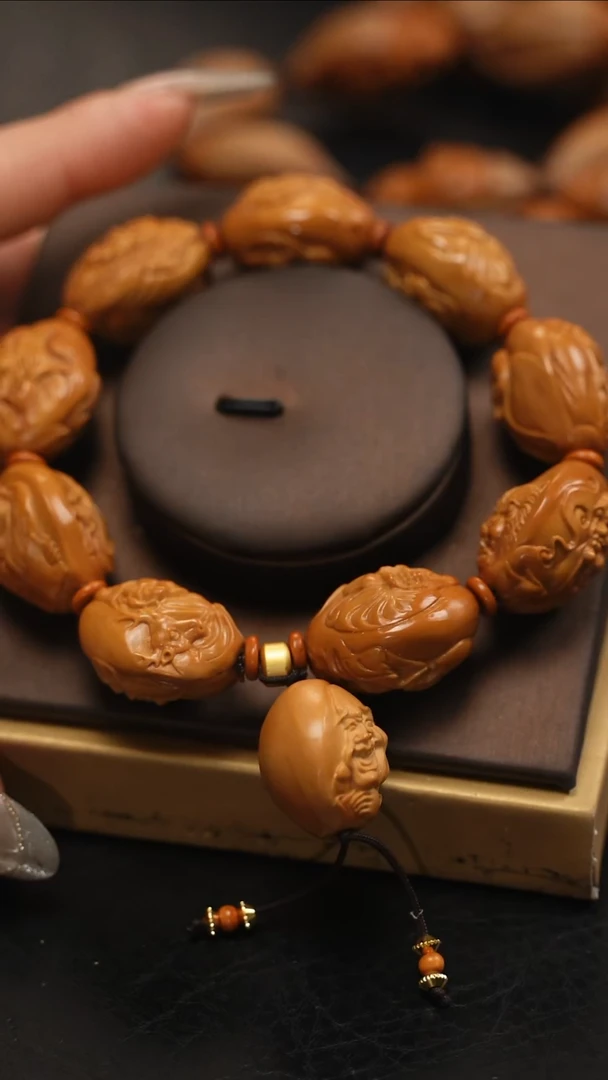 【闪购商品】橄榄核手串/手链橄榄核文玩作品