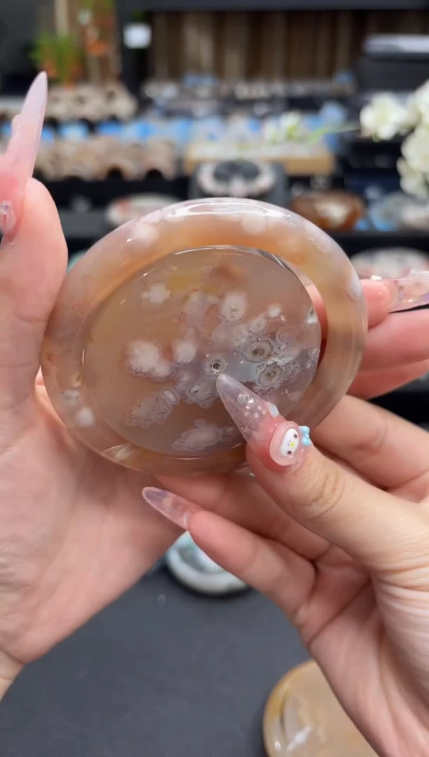 未镶嵌手镯石英质玉372(63.圈赠送镯心)