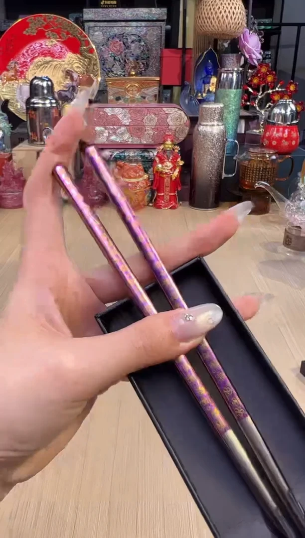 27钛宝贝钛筷（限定款粉色樱花）