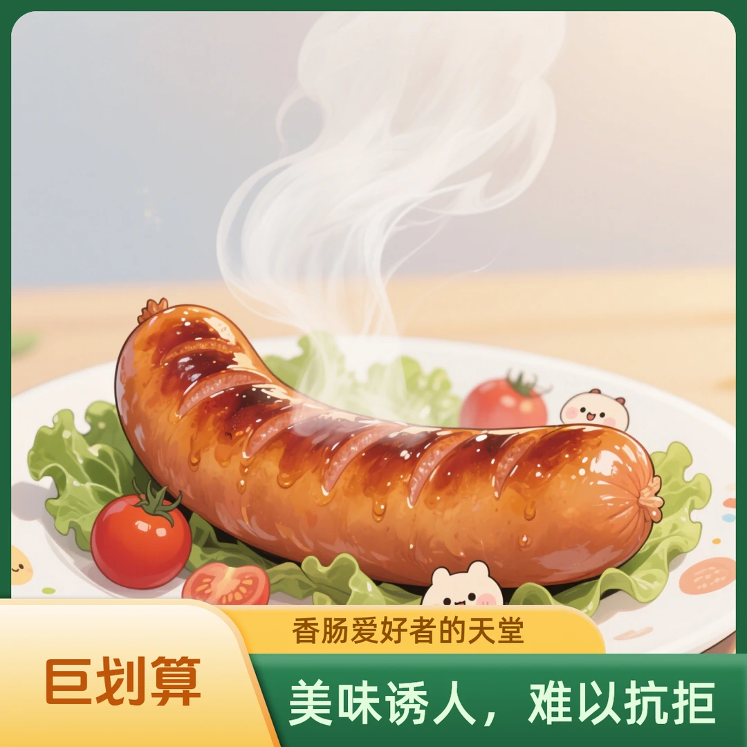 青青鲜肉烤肠（原味）+（黑胡椒）+（玉米）