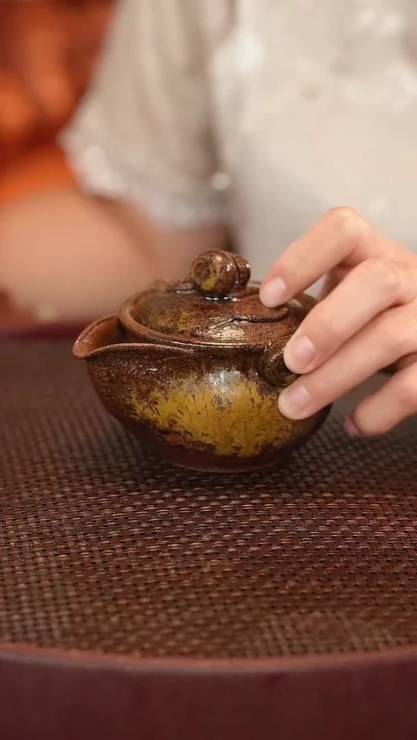 茶壶紫砂原矿手工制作