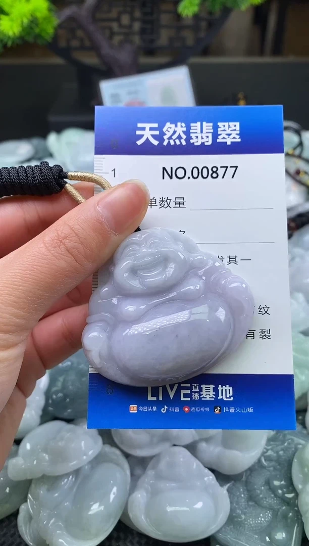 颈饰未镶嵌翡翠天然缅甸翡翠877