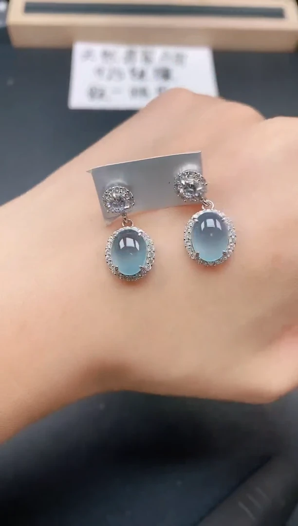 银S925镶嵌戒指翡翠11
