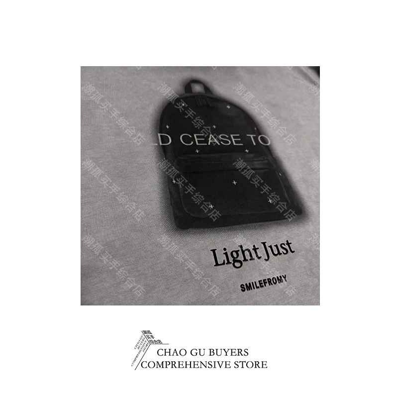 小众潮牌 “小书包” 短袖 99203 百搭 好物 时尚 爆款 男女同款