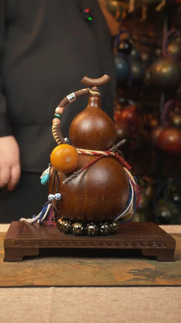 【闪购商品】181大漆葫芦一物一拍记葫堂出品