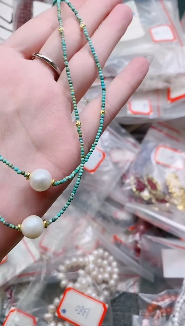 淡水珍珠未镶嵌颈饰多样性发拍一发一