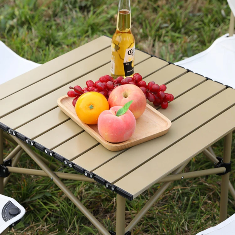 户外折叠收纳桌蛋卷桌露营用品野餐便携式桌烧烤桌露营桌
